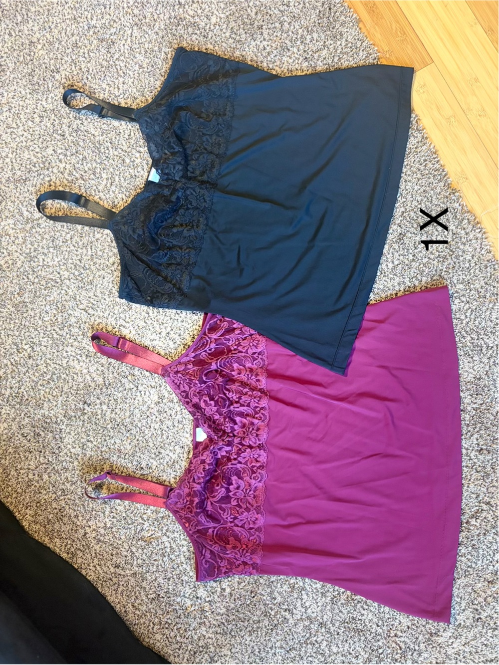 Women's Lace-Trim Camisole Tank Tops